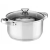 Tradicinis indukas dujoms Indukcija su dangteliu 24cm Florina Stilio 5.5L
