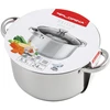 Tradicinis indukas dujoms Indukcija su dangteliu 24cm Florina Stilio 5.5L