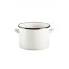 Tradicinis kreminis emaliuotas puodas Elo-Pol 3,8 L 18 cm