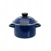 Tradicinis puodas ELO Royalblau MAŽAS 16cm 1,8L emaliuotas BE nikelio