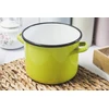 Tradicinis žalias emaliuotas puodas 5,25L 20cm ELo-Pol sultinio makaronams
