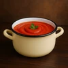 Tragar Emaliuotas plieno puodas su rankenomis Tradicinis 20 cm virtuvės kremas, 4L