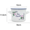 Tragar Emaliuotas puodas, 12 cm, Classic Kitchen