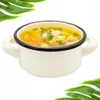 Tragar Emaliuotas puodas su rankenomis 18 cm kreminis plieno tradicinis puodas 1,8 l