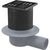 Alcadrain Trapas ALCAPLAST APV31, su NP grot., 105 x 105 mm, DN50, horizontalus