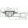 Hl Hutterer Lechner HL traps DN40/50 "Primus", 123x123mm