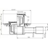 HL traps DN40/50 "Primus", 123x123mm