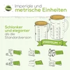 TreeBox matavimo šaukštų rinkinys 500 ml + 1000 ml, DE ženklinimas