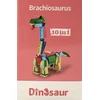 Trifox Blokai 37 el dinozauras iš blokelių blokelių vaikams dinozauras Spinosaurus 00009