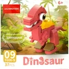 Trifox Blokai 37 el dinozauras iš blokelių blokelių vaikams dinozauras Spinosaurus 00009