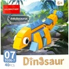 Trifox Blokai 40 el dinozauras iš blokelių blokelių vaikams dinozauras Ankylosaurus 0007