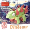 Trifox Blokai 43 el dinozauras iš blokelių kaladėlės vaikams dinozauras Stegosaurus 00008