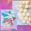 TRINTUKAS 3 VIENŲ PEARLS SHELL STAR FLEXIBLE ELEGANT, PATOGUS RINKINYS
