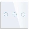 Tripolis sensorinis jungiklio dangtelis Feelspot, baltas,47x47mm