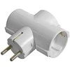 Emos Tinklo atšakotuvas Schuko į 3 lizdus su įžeminimu baltas (trišakis) 250 V~/10 A max.