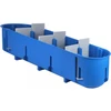 Simet Trivietė instaliacinė dėžutė į gipso kartoną 210x68x45mm, 960 °C, IP20, mėlynos sp.