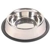 Trixie Dubenėlis metalinis 1.8l 20cm su guma
