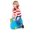 Trunki NUORODOS VAIKŲ LAGAMINAS JOJIMO LAGAMINIS MĖLYNAS - Terasa
