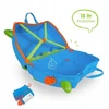 Trunki NUORODOS VAIKŲ LAGAMINAS JOJIMO LAGAMINIS MĖLYNAS - Terasa