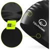 TSUNAMI PRO unisex plaukimo kepuraitė, juoda