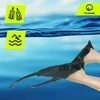 TSUNAMI S/M plaukmenys pilki