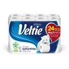 Tualetinis popierius Soft&amp;Baltas Veltie 24 rit./150lap./3sl.