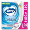 Tualetinis popierius Zewa Deluxe Pure Baltas, 32 vnt.