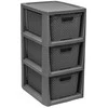 Branq lentyna su 3 krepšeliais Rattan, 21 l