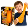Tuban Jiggly Slime - Tamsoje švytintis gleivės - Oranžinis (430 g)