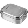 Turistinė dėžutė maistui laikyti Miltec 16x13x6.2cm metalinė