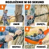 TURISTINIS HAMAKAS NEŠIOJAMASIS KELIONIŲ IŠGYVENIMO 300x200 SODO PRIEDAI