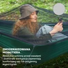 Turistinis hamakas su tinkleliu nuo uodų 270x140 cm