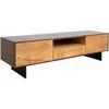 Fotelis Home4You TV spintelė VALENCIA 160x45xH45cm, ąžuolinė