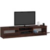 TV staliukas K160, ruda