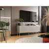 Halmar Cama Meble RTV cabinet SIENA 150.5x40x60 juodas matt