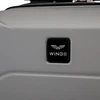 Tvirtas ABS kabininis lagaminas WINGS GANNET 40x25x20 su Ryanair ir Wizz Air