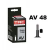 Tvirtas dviračio kameros 29 x 1,90 - 2,50 TRC 48/62-622 AV48 automobilio vožtuvas