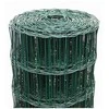 Besk Tvoros cinkuotos su PVC danga 1.2m x 25m, Žalia, 75x100mm