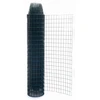 Tvoros tinklas EUROFENCE, virintas, PVC, žalios sp., 100 x 50 x 2,1 mm x 0,8 x 25 m