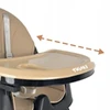 Twinky Baby MAXI SWING 2 in 1 maitinimo kėdutė - Reguliuojama - Juoda