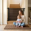Twinky Stair Gate, Roll-up saugos vartai, 58 x 145 cm, juodi