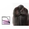TWISTS 2 VIENETAI PLAUKŲ SPIRALĖS PINIMO ŠUKUKUOSE JUODOS PRIEDAI