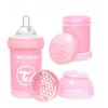 TwistShake ANTICOLIKAS ŠIRTINIMO BUTELĖLIS 180 ml ROŽINĖ 0m