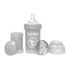 TwistShake ANTICOLIKAS ŠIRTINIMO BUTELIS 180 ml pilkas 0m