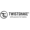 TwistShake buteliukas nuo pilvo dieglių 260ml, spenelis M 2m PASTEL Pilkas