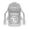 Twistshake neišsiliejanti gertuvė - puodelis nuo 4mėn., 230 ml, pilkas 78272
