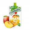 Tymbark 100% vaisių putėsiai obuolių mango persikų bananas 10x 200g