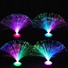UFO FIBER OPTIC LAMP keičiasi LED spalvas