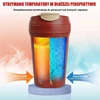Ultrixe Terminis puodelis kavai ar arbatai automobiliui, nepralaidus, neslidus, 520 ml