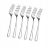Unbranded 6x Forks nešiojami daugiafunkciai daugkartiniai virtuvės reikmenys maistui patiekti